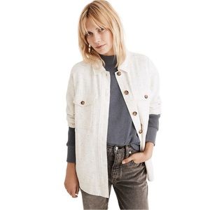 NWOT Madewell - Donegal Flannel Shirt-Jacket Size XSmall